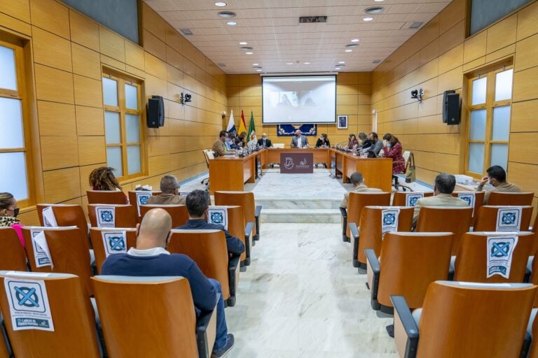 Todas las fuerzas políticas del Cabildo ‘gritan’ NO a la violencia de género