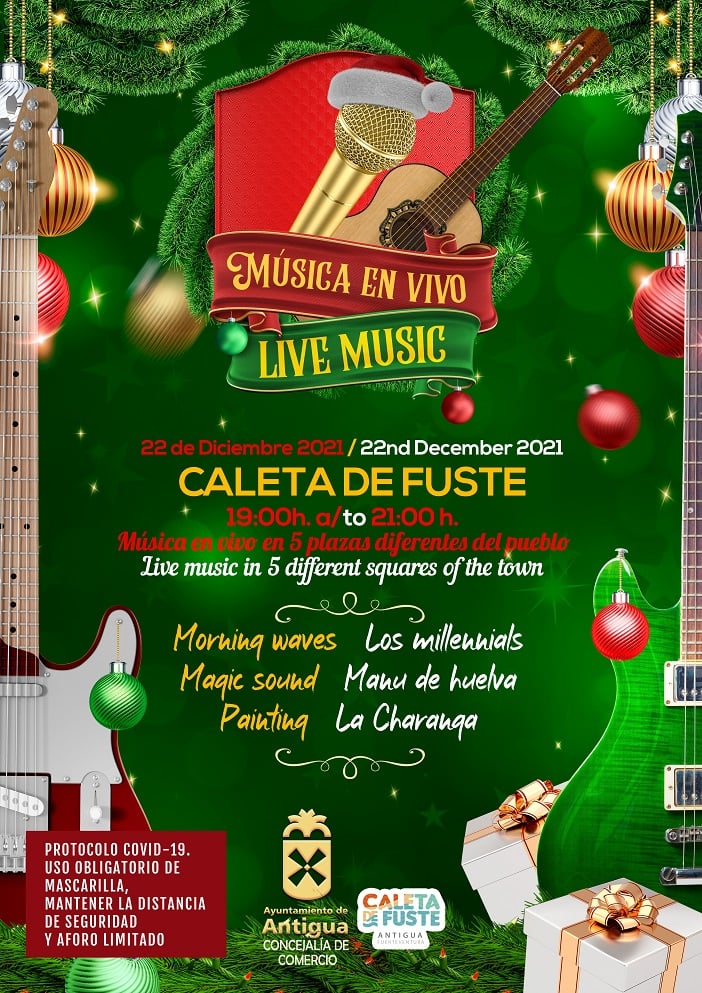 Actuaciones musicales sorpresa en varias zonas de Caleta de Fuste