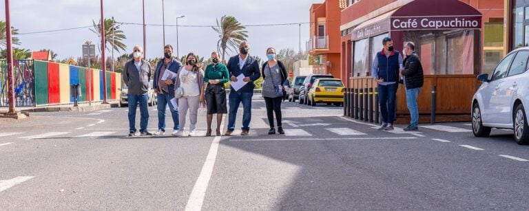 Una vía peatonal conectará la calle principal de El Matorral con el transporte público