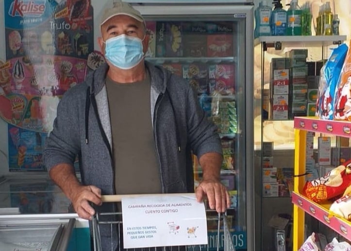 Nuevo carro solidario en el Super Molina de Antigua a favor del Radio-Maratón de La Insular