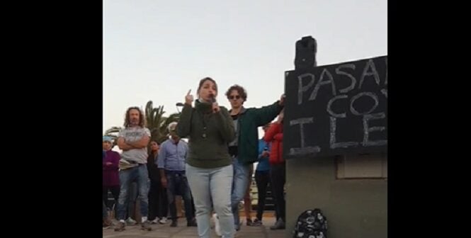 La protesta de los ‘antivacunas’ estaba autorizada por la Delegación del Gobierno