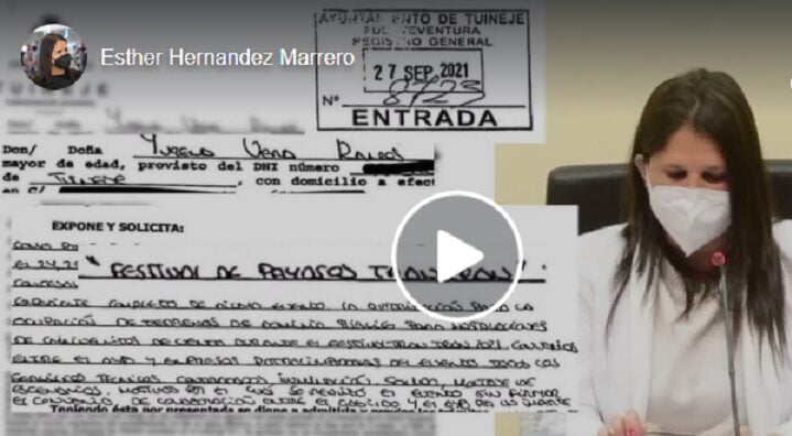 Tensión entre Esther Hernández y Yurena Vera por el Festival Tran Tran