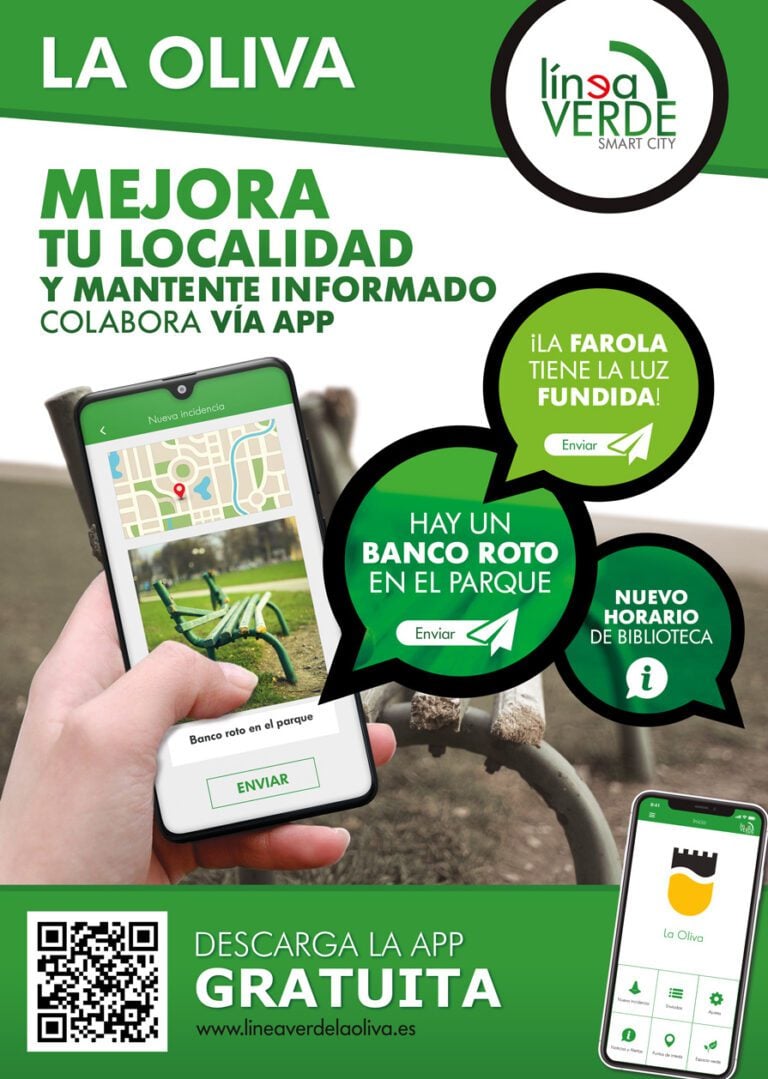 “Línea Verde”, la app para comunicar incidencias en el municipio de La Oliva