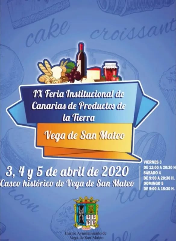 Pájara en la IX Feria de Productos de la Tierra en Vega de San Mateo