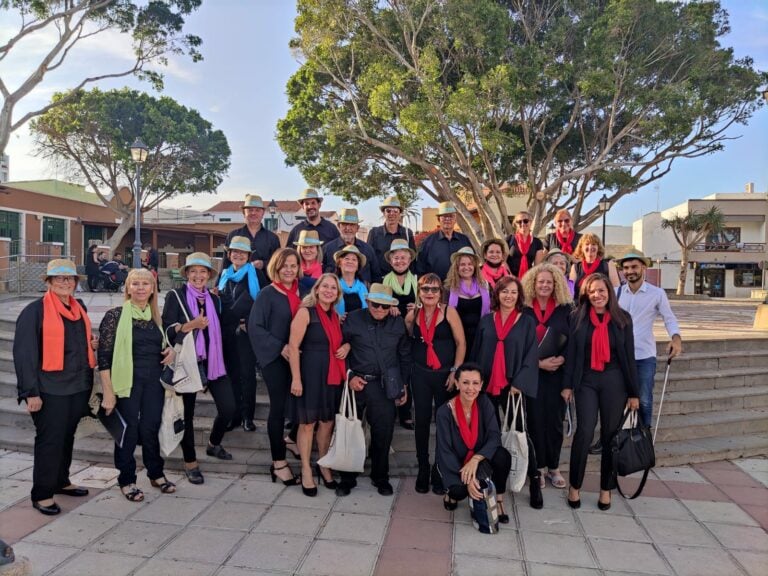 La Coral de Pájara actúa en las fiestas municipales de Santa Lucía de Tirajana