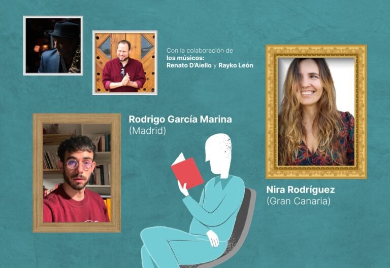 Nira Rodríguez y Rodrigo García Marina, este viernes en ‘Puerto es poesía’