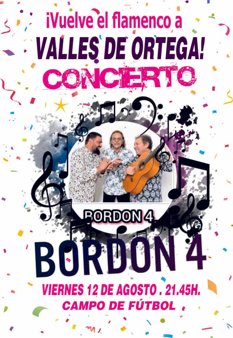 Los míticos Bordón 4 inician las Fiestas de Valles de Ortega