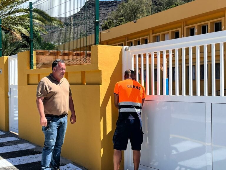 Obras de mantenimiento y mejora en los centros educativos de Pájara