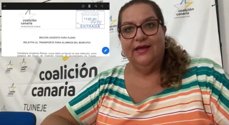 CC Tuineje exigirá que el ayuntamiento costee las guaguas para los alumnos de educación no obligatoria