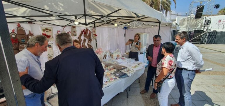 La Plaza de la Paz acoge las primeras Jornadas de Artesanía