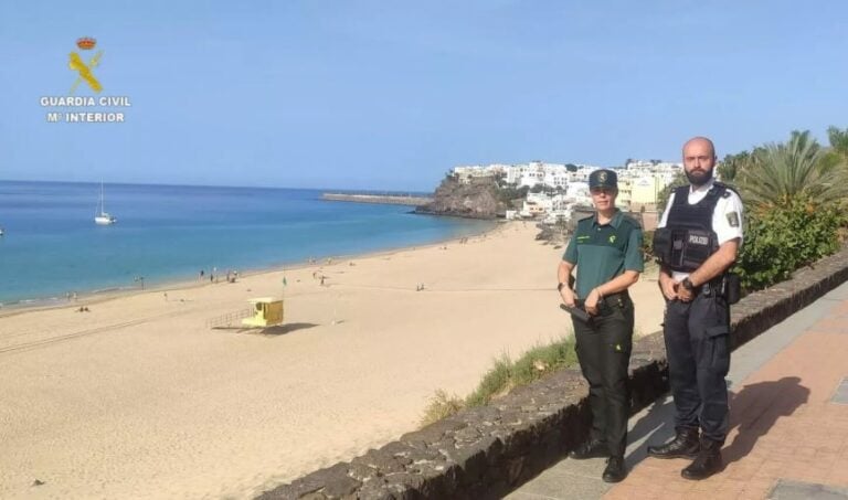 Refuerzan la seguridad en Morro Jable con un agente de la Policía alemana