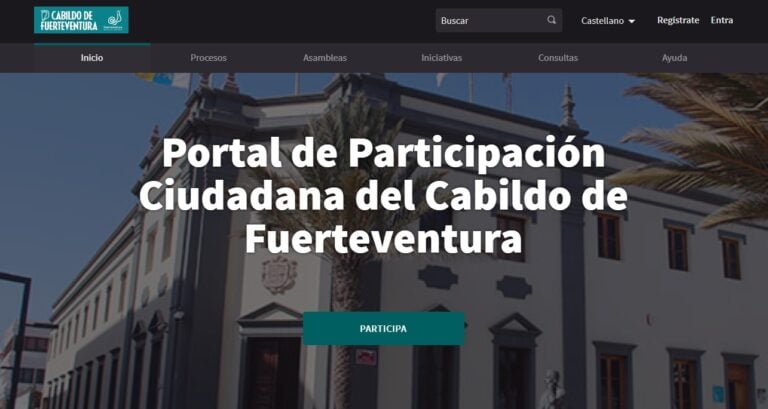 Fuerteventura estrena un portal de Participación Ciudadana