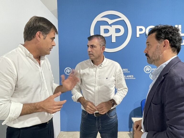 Mariscal (PP) exige en el Congreso continuar con las obras del muelle de Puerto del Rosario