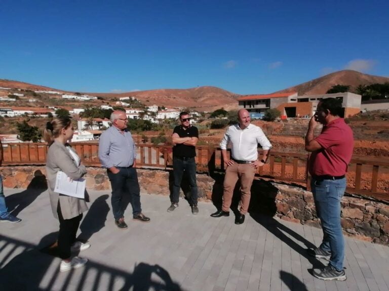 Finalizan las obras de mejora del Mirador de Betancuria