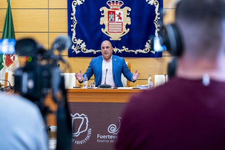 Sergio Lloret «plenamente orgulloso» de su papel como presidente del Cabildo de Fuerteventura