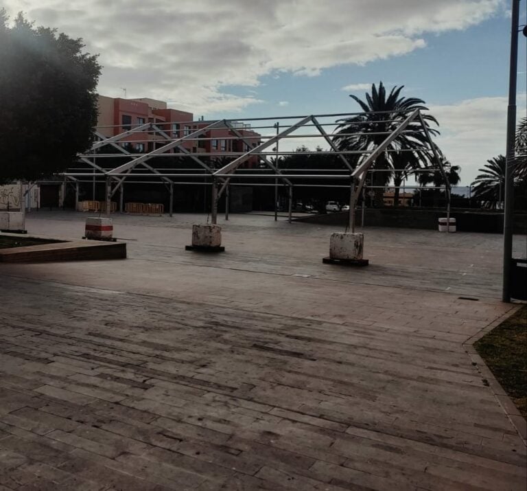 JxP-NC solicita que se retiren los adornos y la carpa de Navidad de Morro Jable