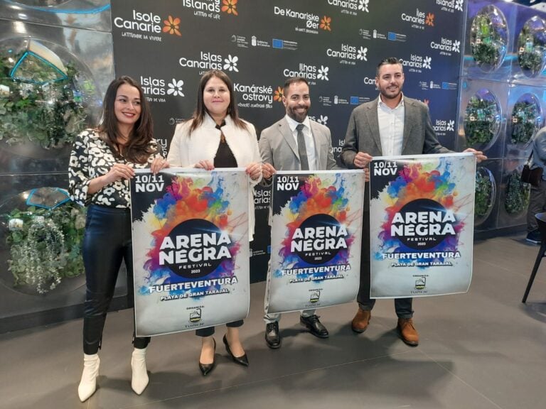 Tuineje anuncia en FITUR la fecha del Arena Negra 2023: 10 y 11 de noviembre