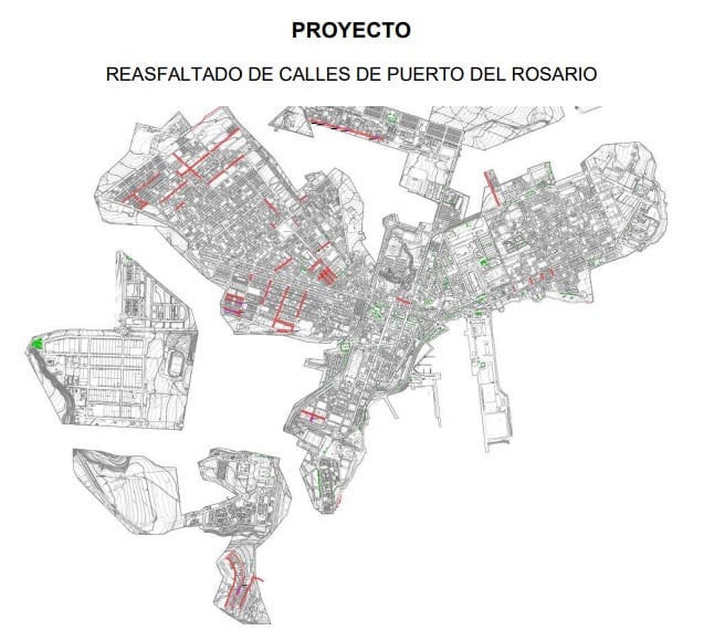 El Ayuntamiento reasfaltará cerca de 40 calles de Puerto del Rosario