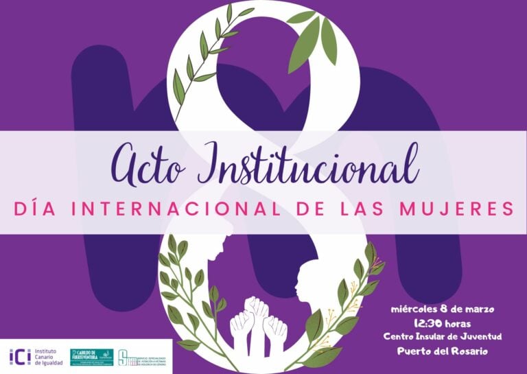 El Cabildo promueve la campaña por la Igualdad «Sal de escena, sin más» por el 8M