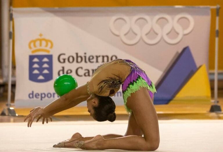 Cinco gimnastas majoreras compiten en los Campeonatos de Canarias de Edad Escolar