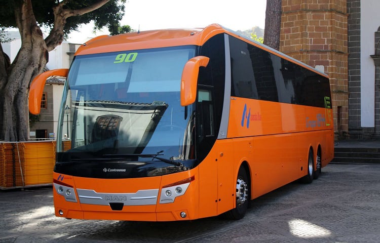 Beca formativa para obtener el permiso de conducción de guagua en Fuerteventura