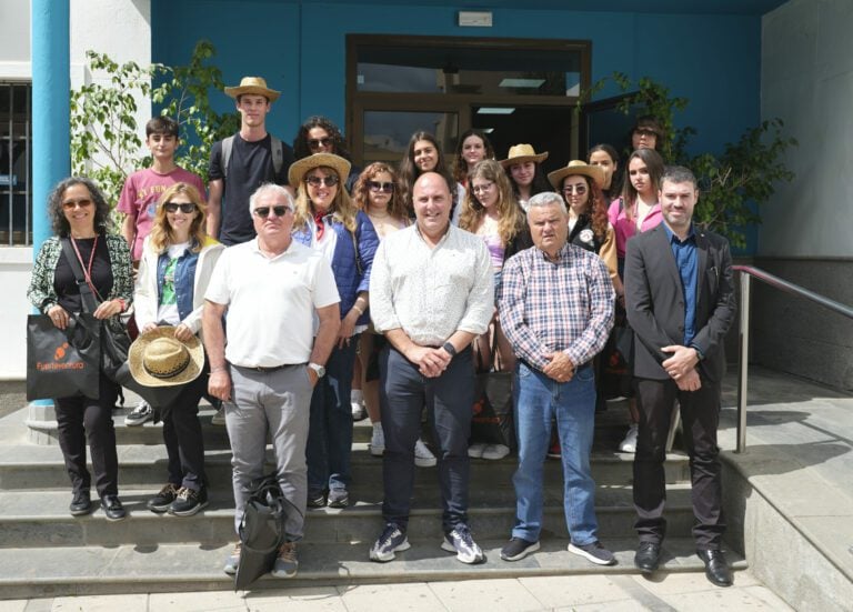 El Cabildo de Fuerteventura recibe a estudiantes de Erasmus procedentes de Italia