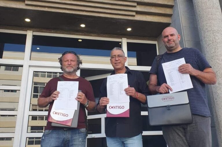 Contigo presenta sus candidaturas ante la Junta Electoral de Zona