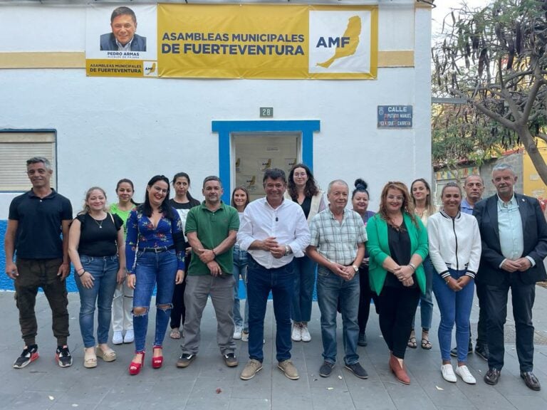 AMF presenta su lista en Pájara con Pedro Armas buscando revalidar la Alcaldía