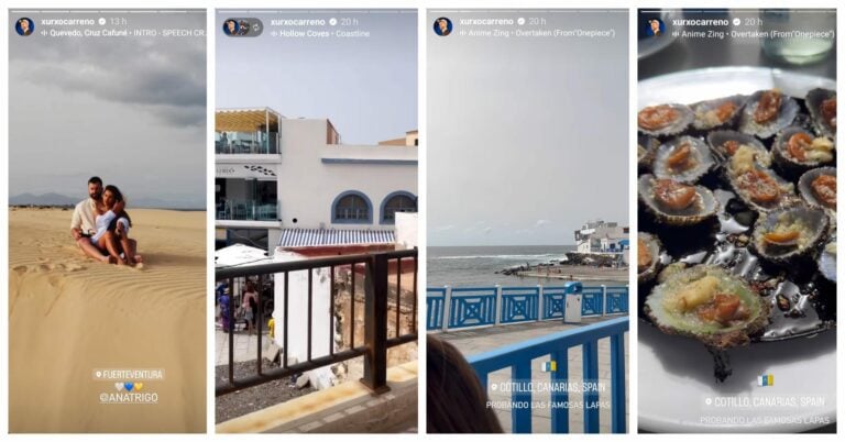 El cómico Xurxo Carreño presume de Fuerteventura ante sus millones de seguidores