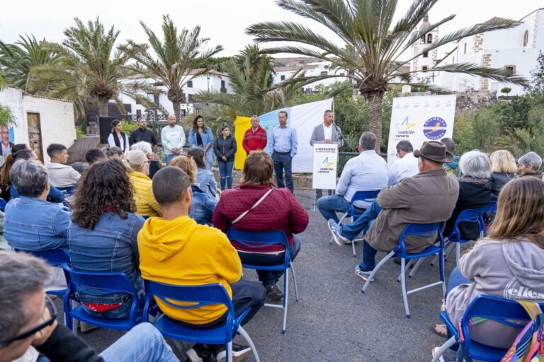 Enrique Pérez (CC) y su equipo trabajarán por el cambio que «urge» en Betancuria