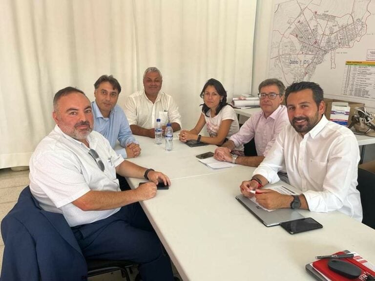 Reunión del PSOE con representantes sindicales de la abogacía en la isla