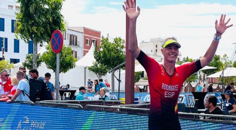 El majorero Iván Rodríguez, 18º en el Campeonato Mundial de Triatlón de Larga Distancia