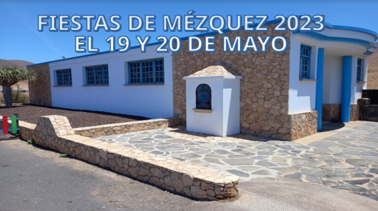 Fiestas patronales de Mézquez, los días 19 y 20 de mayo
