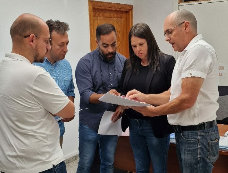 Una inversión de casi 650.000€ en las obras de reasfaltado en Tuineje