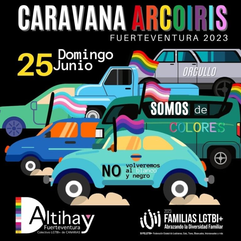 Altihay Fuerteventura se tiñe de reivindicativos colores en los actos del orgullo