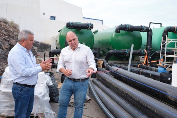 El Cabildo acomete trabajos de mejora en la planta desaladora de Gran Tarajal