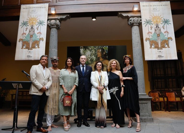 Fundación Chekipa y Atelier María Secretos presentan con gran éxito la colección «Huellas Ancestrales»