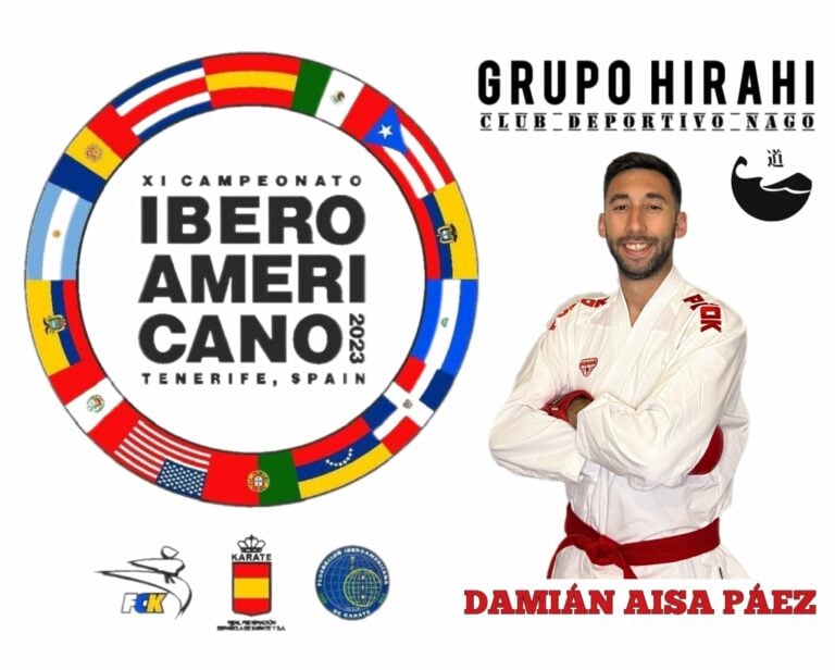 Puerto del Rosario felicita a Damián Aisa por su convocatoria para los XI Campeonatos Iberoamericanos de Karate