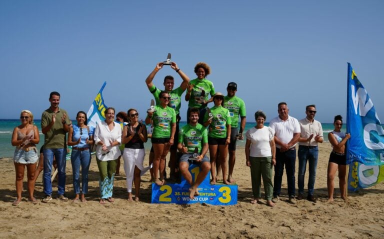 Sarah-Quita y Nicolas Goyard se imponen en la modalidad slalom del Mundial de Windsurf