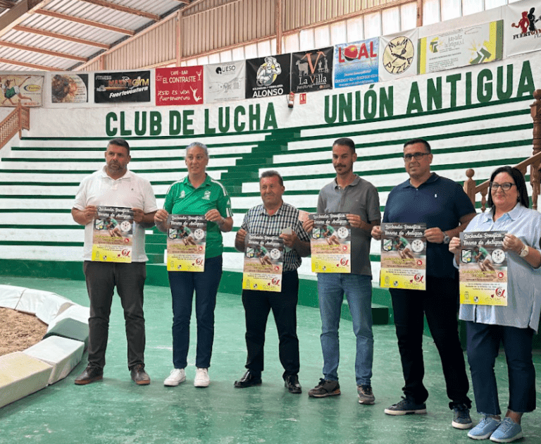 Una luchada con taquilla solidaria entre el Unión Antigua y El Saladar de Jandía por el Autismo en la Infancia