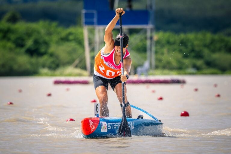 La rider majorera Alba Frey, en el top cinco de SUP tras competir en Tailandia