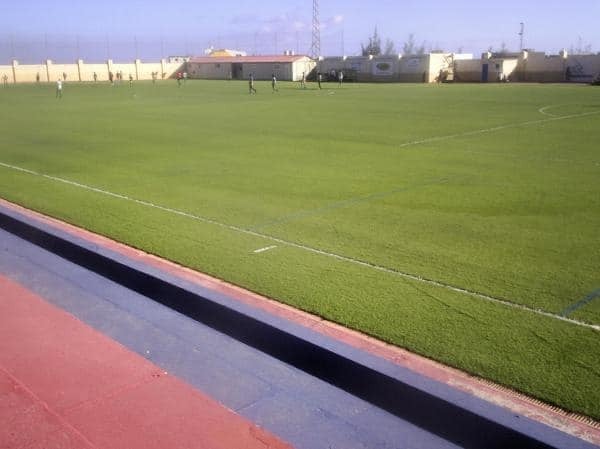 A licitación las obras de mejora del campo de fútbol de La Lajita por un importe de 2,7 millones de euros