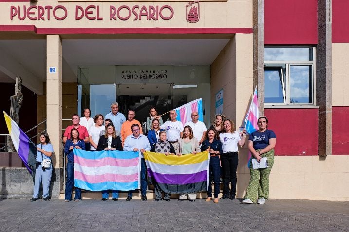 Puerto del Rosario conmemora el Día de la Visibilidad Trans con la lectura de un manifiesto