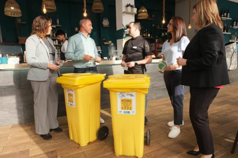 1.000 contenedores de reciclaje para establecimientos de hostelería en Fuerteventura