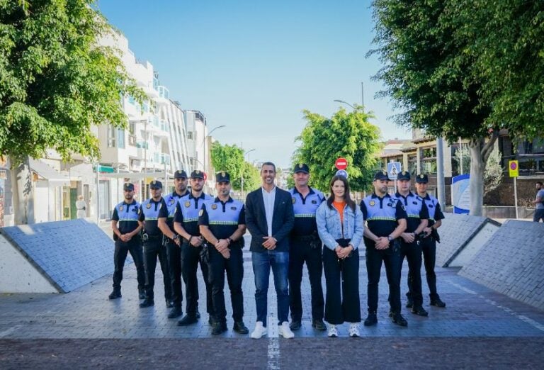 7 nuevos policías se incorporan a la plantilla de La Oliva