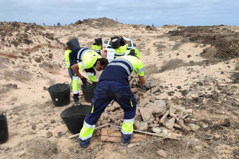 Un lavado de cara para los entornos naturales y núcleos urbanos de La Oliva
