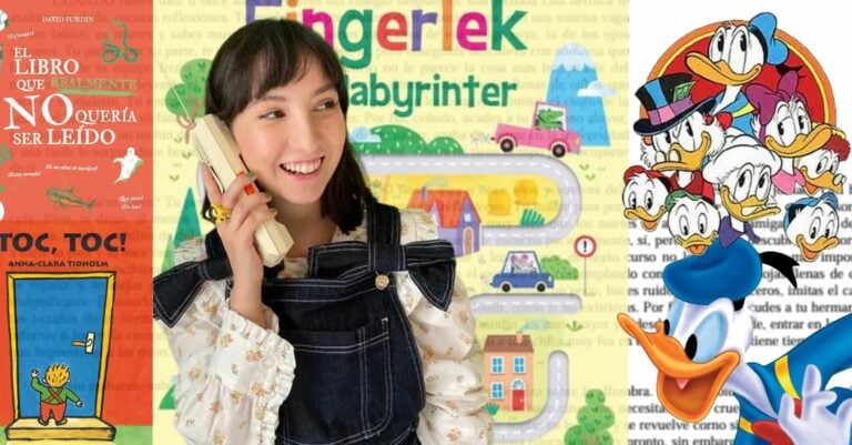 El Pato Donald y los libros para jugar con Cristina Quesada