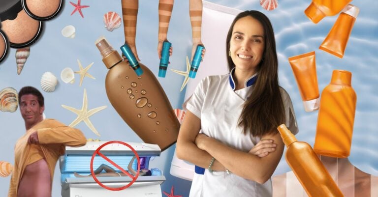 De autobronceadores, chuletones y cerveza