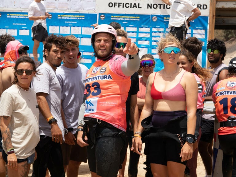 Arranca el primer día de competición oficial de Wingfoil con la modalidad de Freefly-Slalom