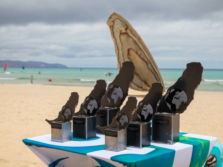 Los campeones de Freestyle de Windsurf suben al Olimpo de la playa de Sotavento